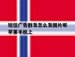 短信广告群发怎么发图片呢苹果手机上的简单介绍