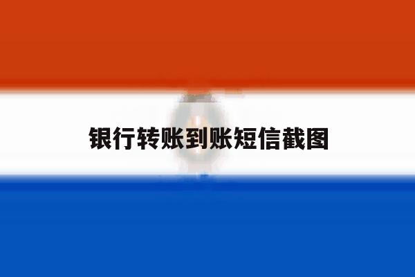 银行转账到账短信截图 银行转账到账短信截图